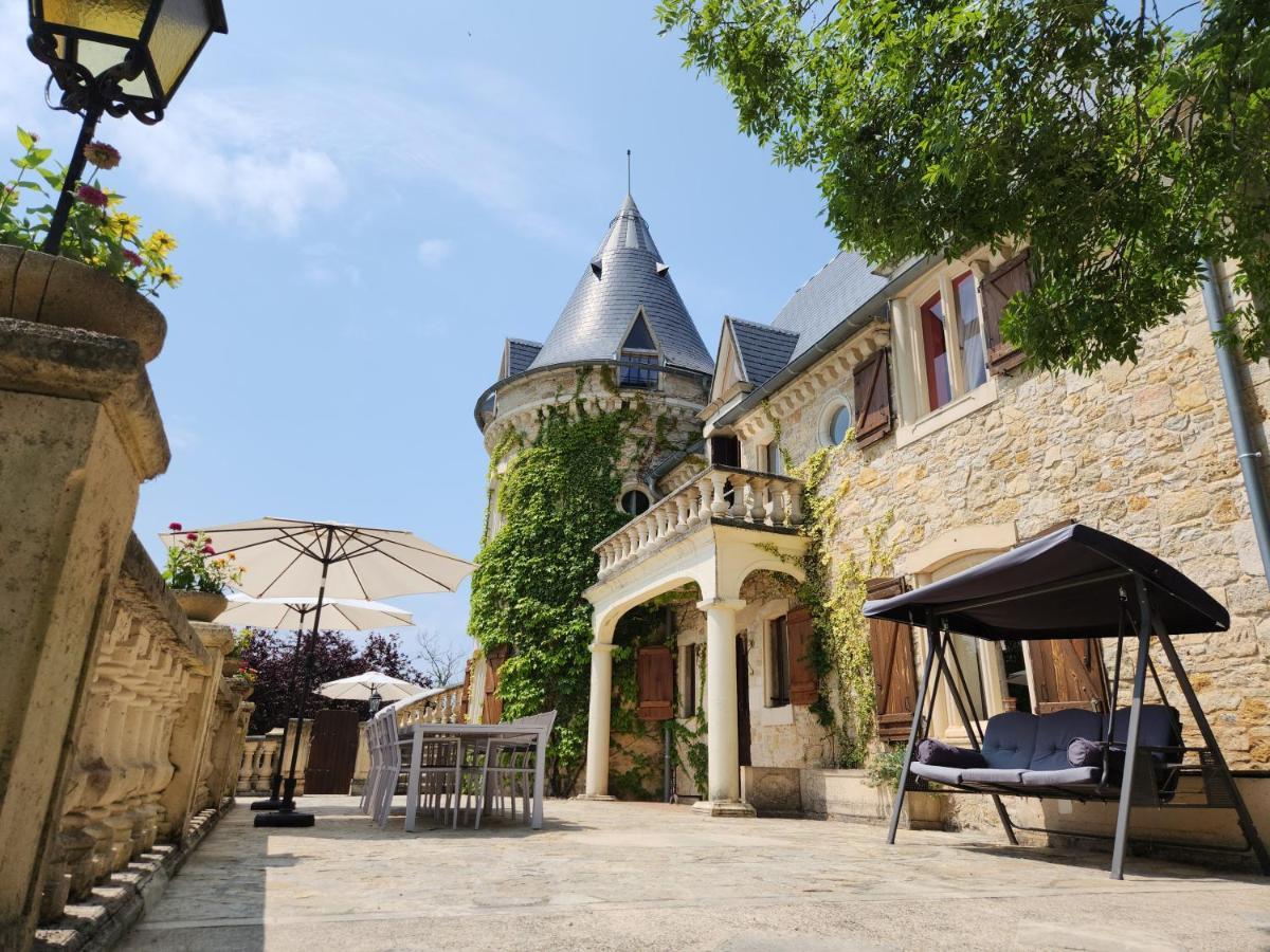 The Green Room At Chateau Joncasses Near Cahors, France Cambayrac Bagian luar foto